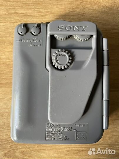 Кассетный плеер sony walkman sports wm-fs191