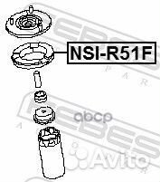 Проставка пружины верхняя Febest 547 46905,0312263