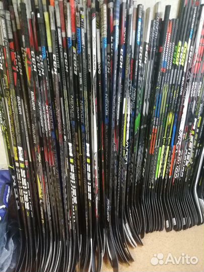 Клюшки хоккейные бу и восстановленные