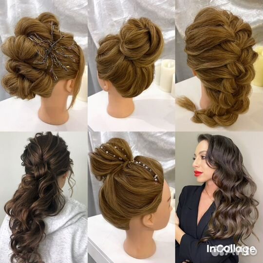 Прически, Образ (свадебный, вечерний)