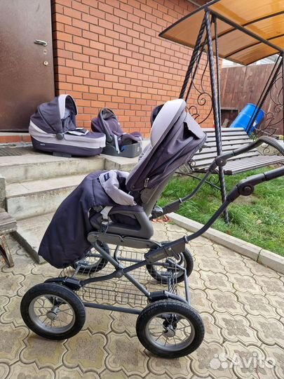 Коляска inglesina sofia 3 в 1 шасси ergo bike