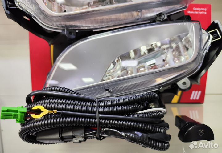 Комплект противотуманных фар Hyundai starex 08-15г