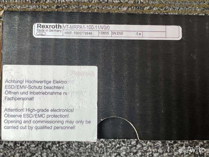 Rexroth VT-mrpa1-100-1X/V0/0