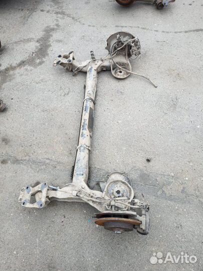 Задняя балка Peugeot Partner универсал 9H03 2010