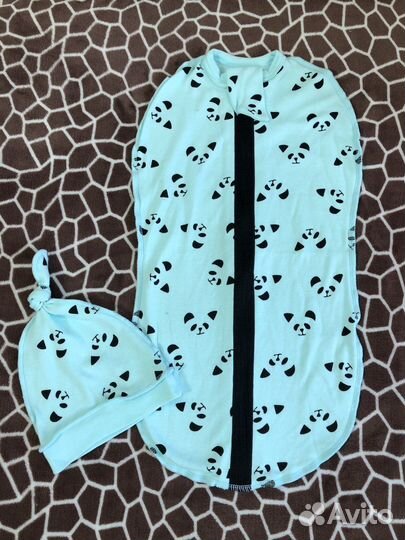 Пеленка-кокон на молнии