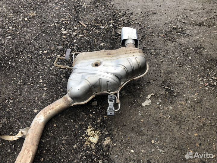 Глушитель mercedes w164 ml164