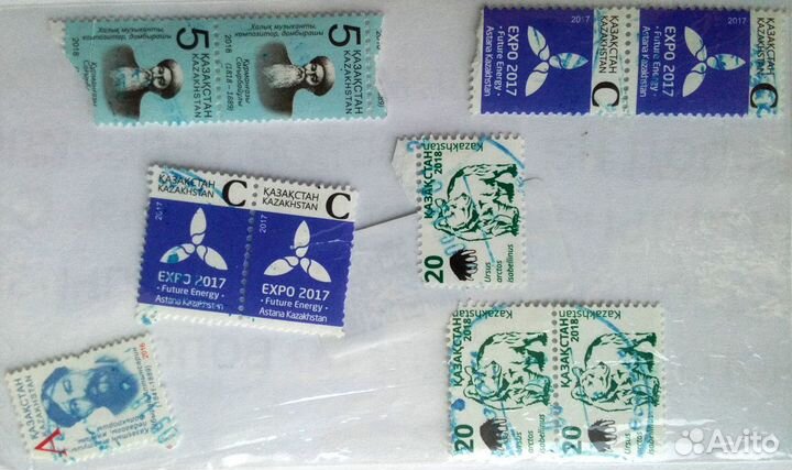 Марки почтовые Казахстан