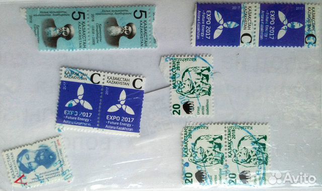 Марки почтовые Казахстан