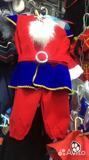 Новогодний костюм гнома 104-110, аренда 500