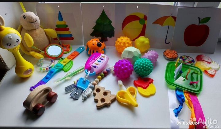 Развивающие игрушки от 0-2 лет пакетом