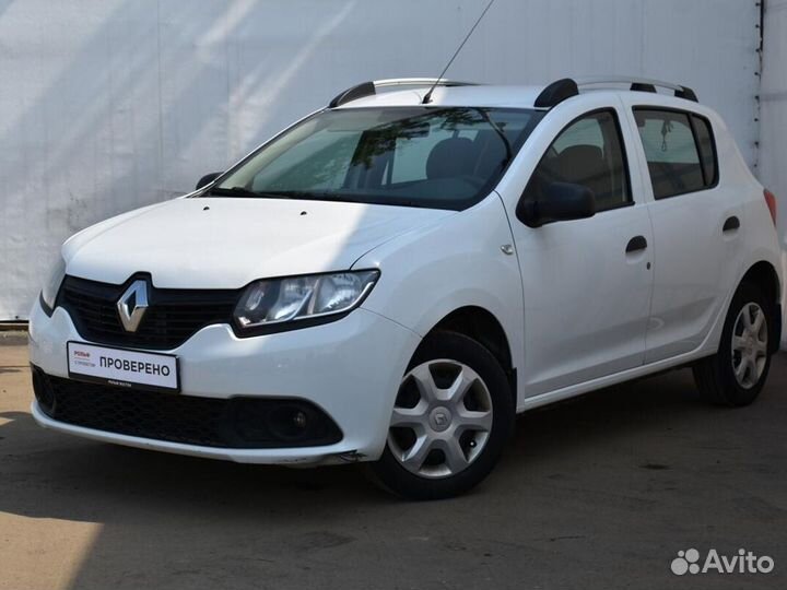 Renault Sandero 1.6 МТ, 2016, 36 605 км