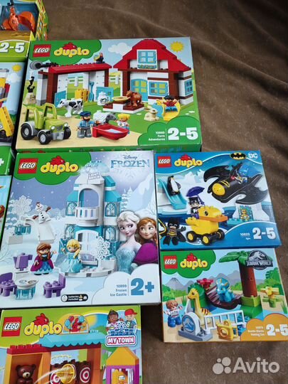 Lego duplo наборы для детей 1,5-7 лет