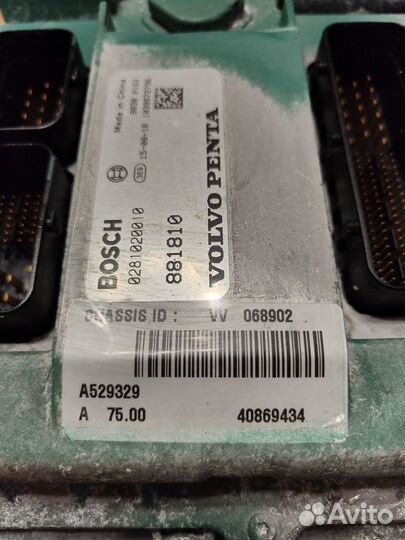 Блок управления двигателем Volvo Penta d6