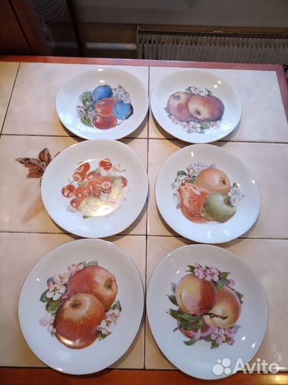 Тарелки винтаж фарфор