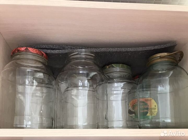 Банки винтовые 3л, 0,65; 0,72
