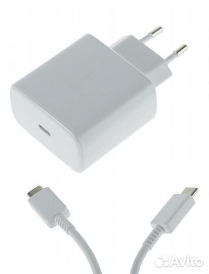 Зарядное устройство Samsung + кабель USB Type-C