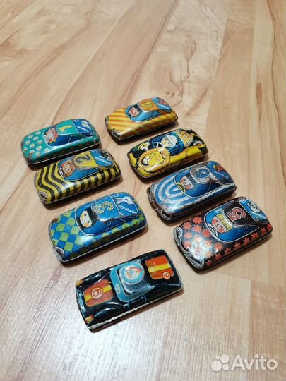 Машинки металлические детские СССР