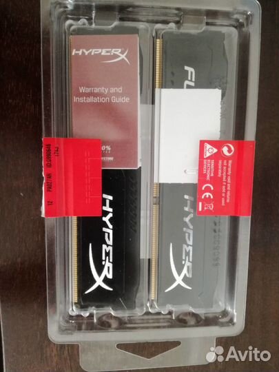 Оперативная память Kingston HyperX fury
