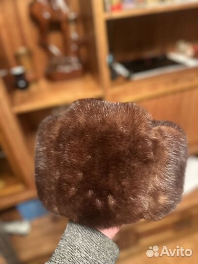 Норковая шапку мужская