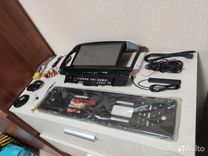 Магнитола android с рамкой для Mitsubishi Lancer X