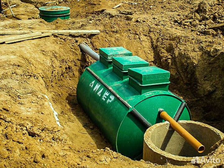 Септик эко Альфа 8 накопительный