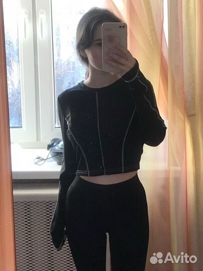 Топ с длинным рукавом y2k