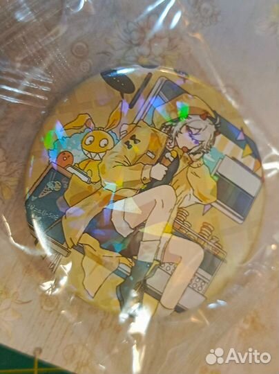 Геншин импакт значки