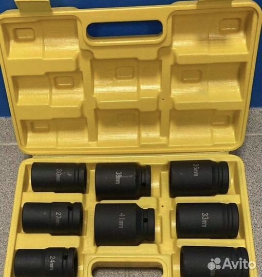 Набор ударных головок для гайковерта