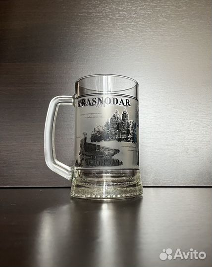 Кружка пивная сувенирная Краснодар