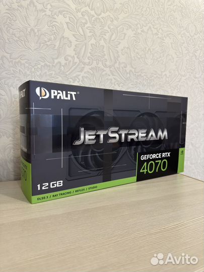 Видеокарта Palit nvidia GeForce RTX 4070 jetstream