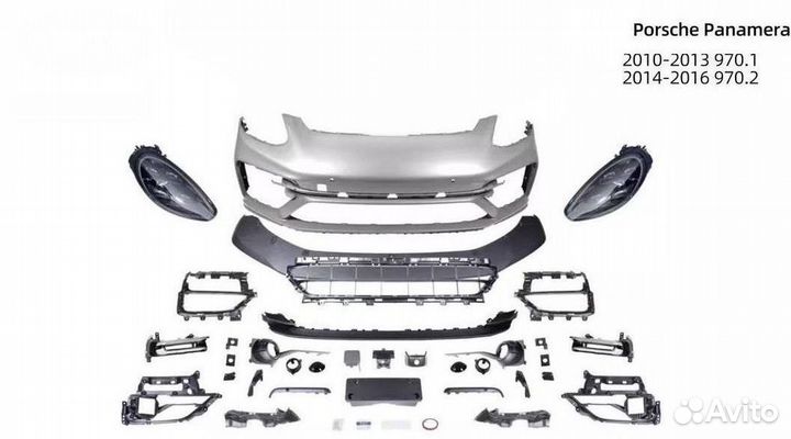 Facelift Porsche Panamera 970.1, 970.2 в 2021 GTS