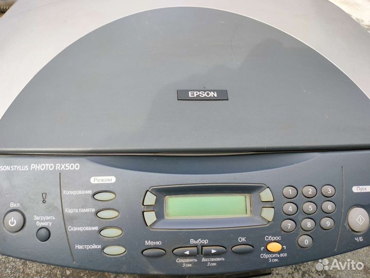 Принтер Epson Stylus Photo RX500 на запчасти