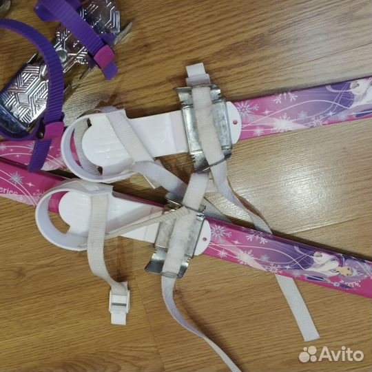 Лыжи детские и коньки