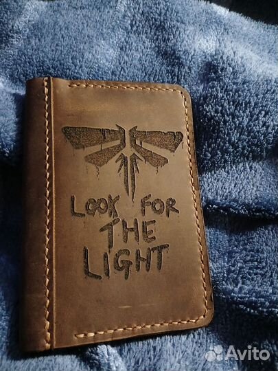 Обложка на паспорт с лазерной гравировкой