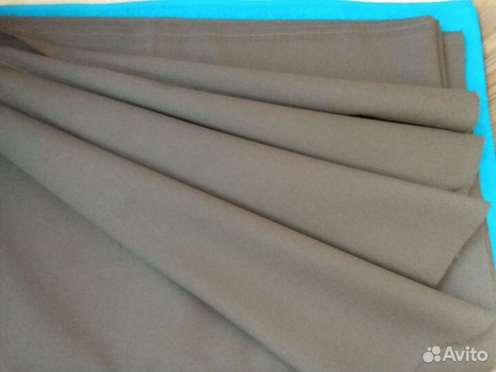 Ткань шерстяная, военная, 1,44*2,62