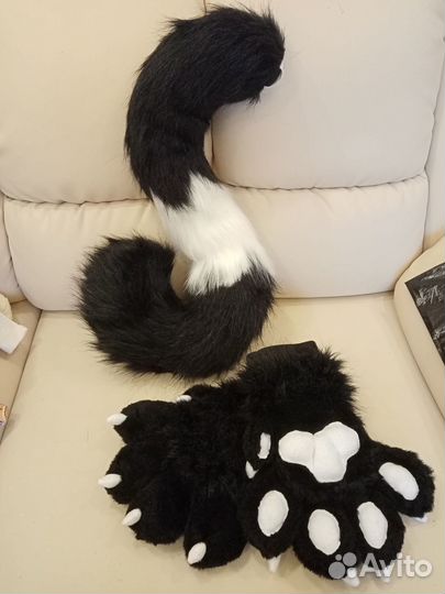 Фурчатки и хвост для фурсьюта