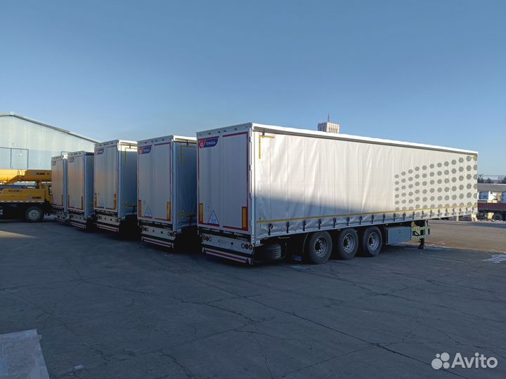 Полуприцеп шторный ICE BEAR TDZ9400XXY, 2024