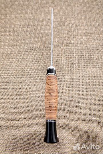 Тяпка 3 95Х18 камень рукоять береста