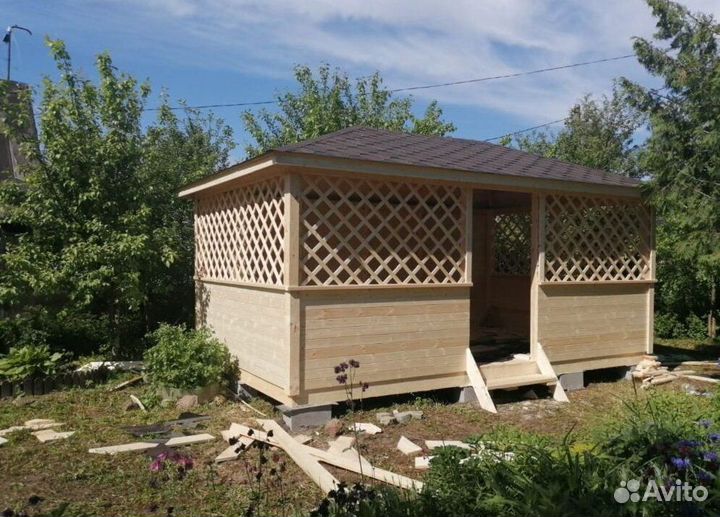 Беседка под ключ