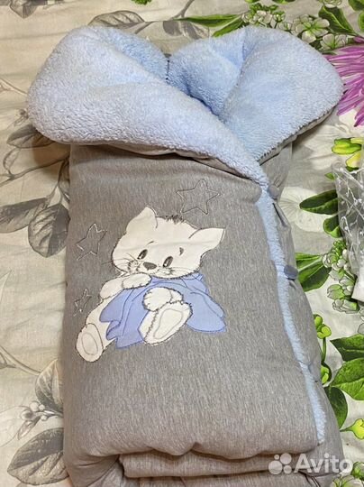 Конверт на выписку зимний