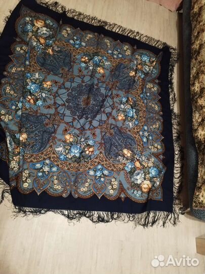 Платок шаль шерсть