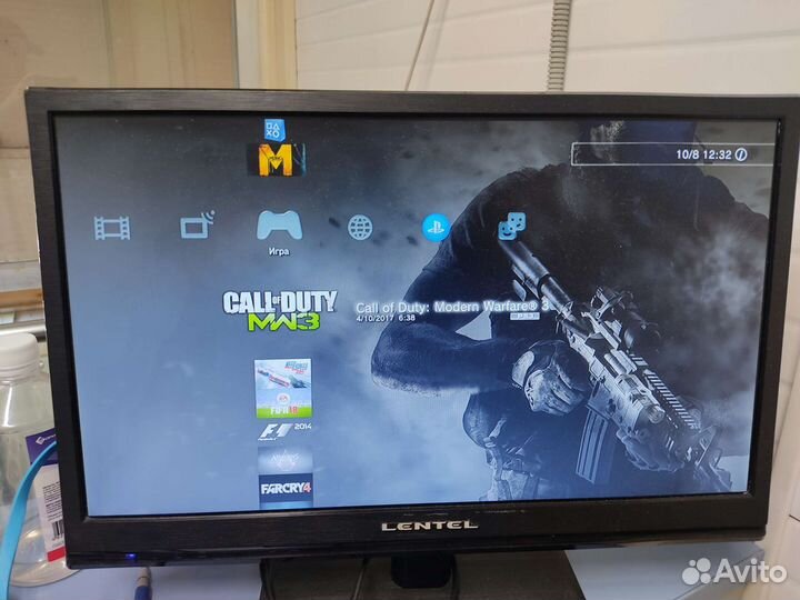 Ps3 slim (2 джойстика + много игр)