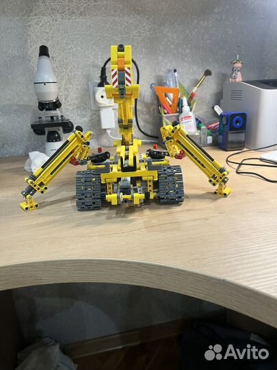 Lego technic кран паук