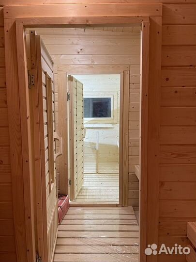 Баня бочка квадро парус