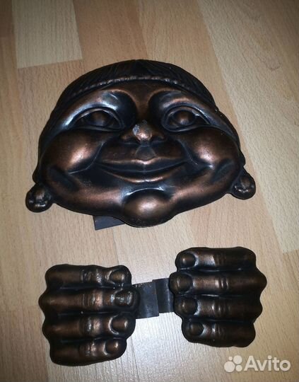 Маска чеканка для зеркала, СССР