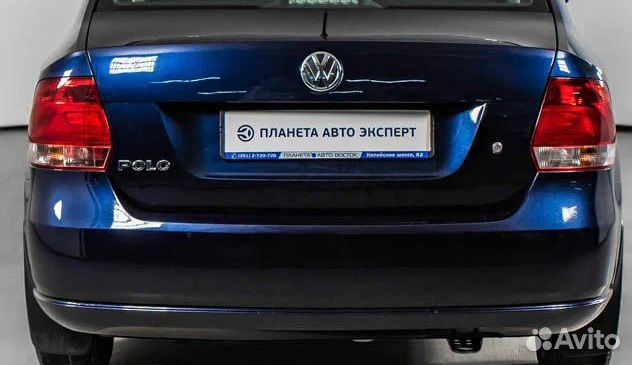 Бампер задний на Volkswagen Polo V 2010-2021 lb9x