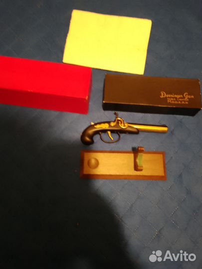 Бензиновая зажигалка пистолет из СССР