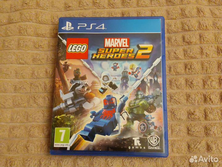 Игра(Лего Марвел Супер Хирдс 2) для ps4