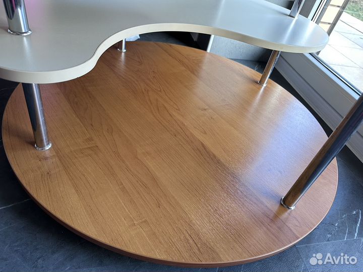 Журнальный столик круглый бу