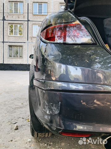 Задний бампер opel astra h gts